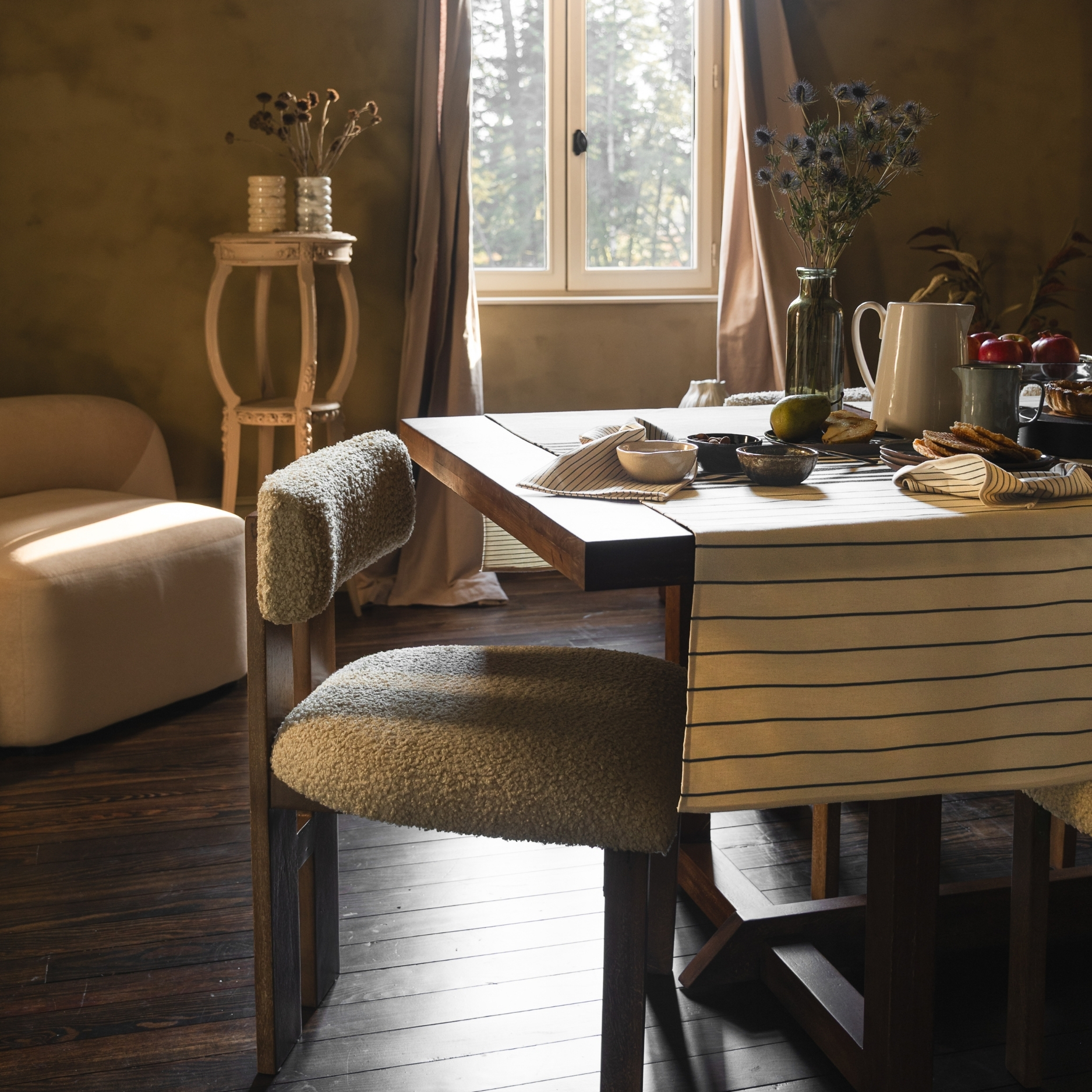 jeté sauvelade ecru artiga